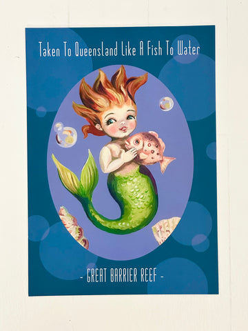 Fish to water poster