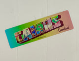 Rainbow Cairns bumper sticker