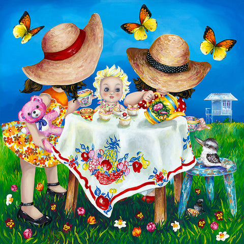 Hayley Gillespie - Afternoon Tea - Limited Edition of 99 - various sizes