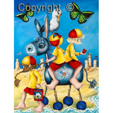 Hayley Gillespie - Donkey Ride - Limited Edition of 99 - various sizes
